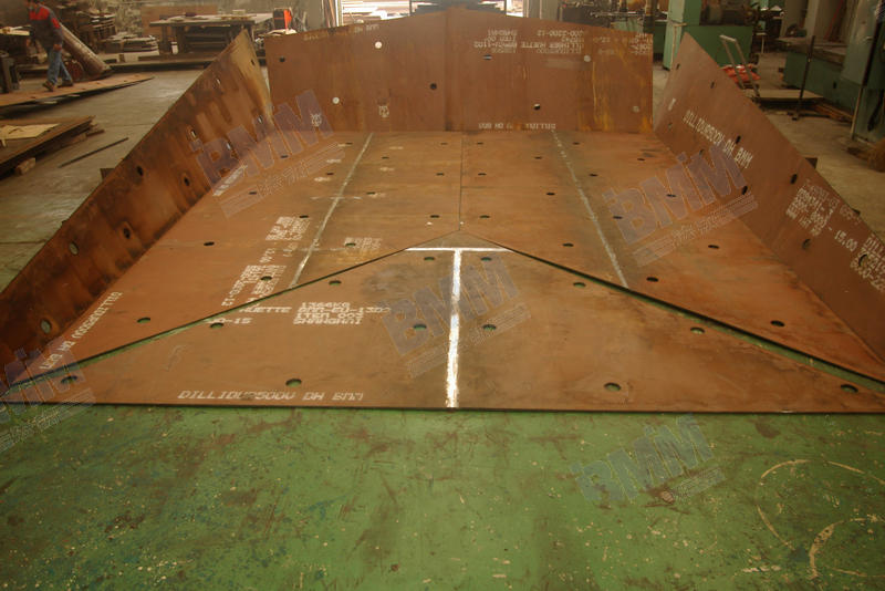 礦車車廂底板、側板